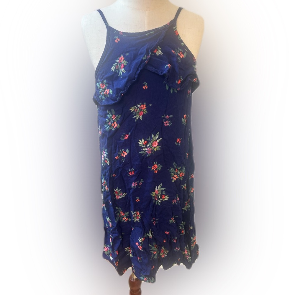 Floral Navy Kids Dress
